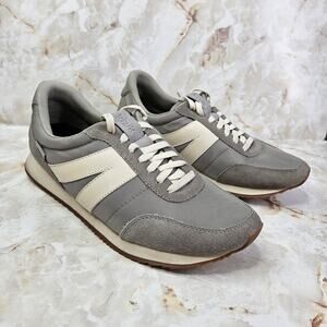 Kizik Milan Men’s Sneakers Size 9.5 Women 11 Gray Suede Shoes